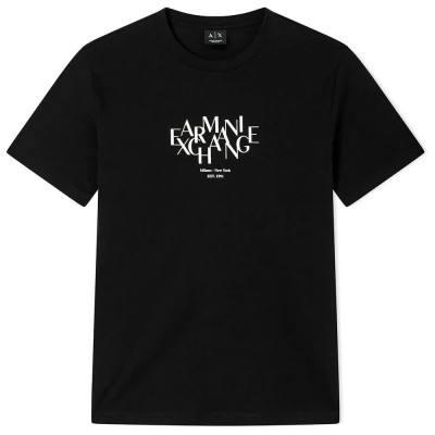 тениска,мъжки,тениски,дамски,тениски,armani,exchange,xm002782,af10356,t,shirt,black,(black)