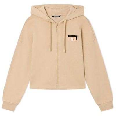 блуза,дамски,блузи,armani,exchange,xw001800,af24312,sweatshirt,beige,(desert,breeze)