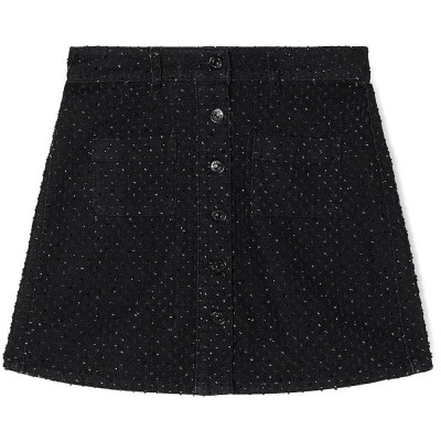 пола,дамски,поли,и,рокли,armani,exchange,xw001821,af18855,skirt,black,(black,denim,black)