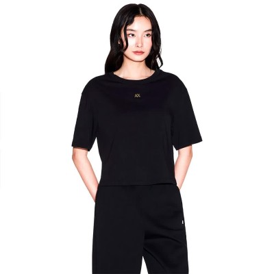 тениска,мъжки,тениски,дамски,тениски,armani,exchange,xw001836,af10356,t,shirt,black,(black)