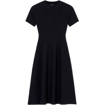 рокля,дамски,поли,и,рокли,armani,exchange,xw001885,af10352,dress,black,(black)