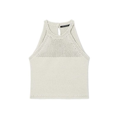 блуза,мъжки,пуловери,дамски,пуловери,armani,exchange,xw001896,af21577,sleeveless,sweater,beige,(melange,dust)