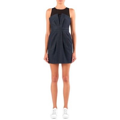 рокля,дамски,поли,и,рокли,armani,exchange,xw001977,af21337,dress,blue,(blue,denim)