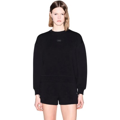 блуза,дамски,блузи,armani,exchange,xw002041,af21290,sweatshirt,black,(black)