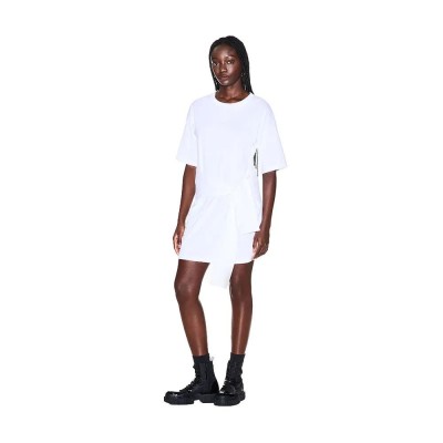 рокля,дамски,поли,и,рокли,armani,exchange,xw002085,af10356,short,sleeve,dress,white,(optic,white)