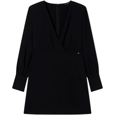 рокля,дамски,поли,и,рокли,armani,exchange,xw002205,af16125,dress,black,(black)