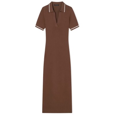 рокля,дамски,поли,и,рокли,armani,exchange,xw002244,af10352,dress,brown,(earth)