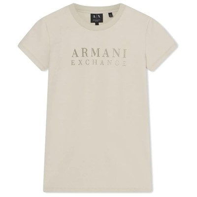 тениска,мъжки,тениски,дамски,тениски,armani,exchange,xw002289,af17173,short,sleeve,t,shirt,beige,(dust)