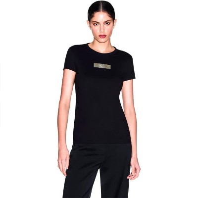 тениска,мъжки,тениски,дамски,тениски,armani,exchange,xw002327,af10358,t,shirt,black,(black)