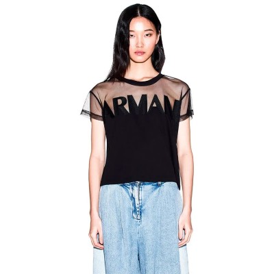 тениска,мъжки,тениски,дамски,тениски,armani,exchange,xw002332,af10356,t,shirt,black,(black)