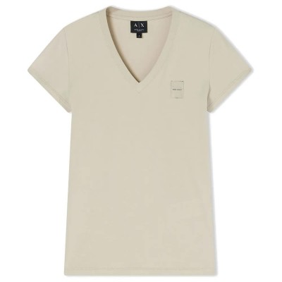 тениска,мъжки,тениски,дамски,тениски,armani,exchange,xw002337,af16294,t,shirt,beige,(dust)