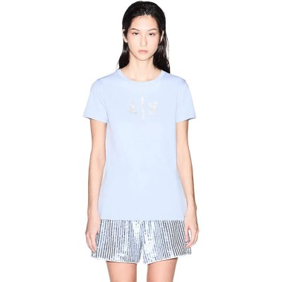 тениска,мъжки,тениски,дамски,тениски,armani,exchange,xw002348,af10356,short,sleeve,t,shirt,blue,(glacial)