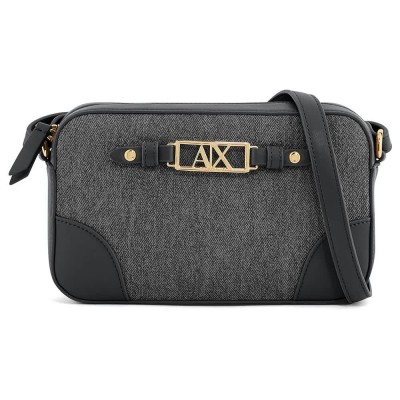 всички,чанти,armani,exchange,xw002612,af22685,crossbody,grey,(black,black)
