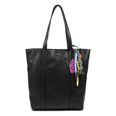 пазарска,чанта,сакове,munich,charms,shopper,bag,black,(black)