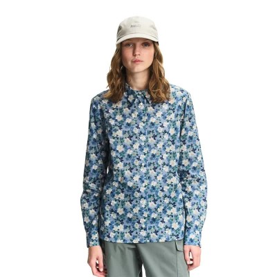 риза,с,дълъг,ръкав,дамски,ризи,мъжки,ризи,aigle,ais24wshi001,long,sleeve,shirt,blue,(blue,fog,print)