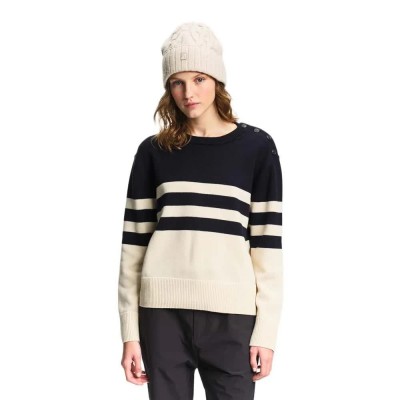 блуза,мъжки,пуловери,дамски,пуловери,aigle,ais26wkni003,sweater,beige,blue,(milk,st,3)