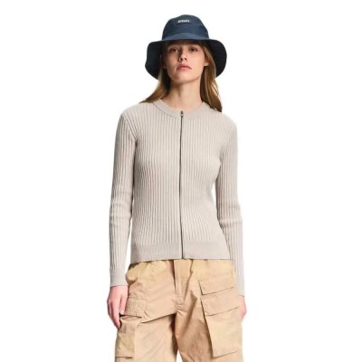 жилетка,мъжки,пуловери,дамски,пуловери,aigle,ais26wkni004,cardigan,beige,grey,(feather,grey)