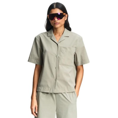 риза,с,къс,ръкав,дамски,ризи,мъжки,ризи,aigle,ais26wshi008,short,sleeve,shirt,green,(shadow)