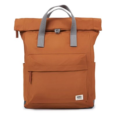 раница,раници,roka,london,canfield,b,recycled,nylon,backpack,brown,(bran)
