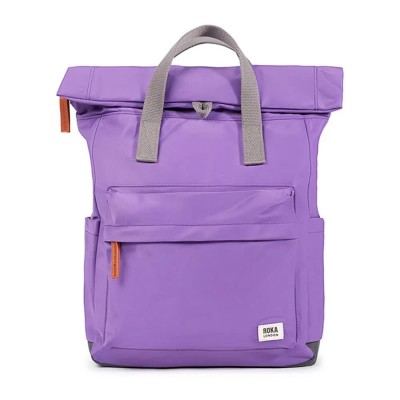 раница,раници,roka,london,canfield,b,recycled,nylon,backpack,purple,(fresh,purple)