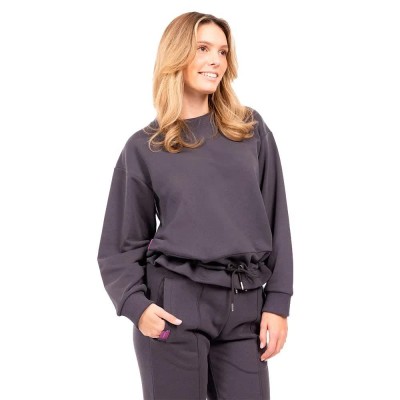 блуза,дамски,блузи,suri,frey,drawstring,sfy,freyday,sweatshirt,grey,(grau)