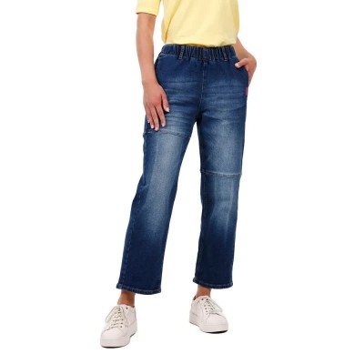дънки,дамски,панталони,suri,frey,elasticated,waistband,freyday,jeans,blue,(blau)