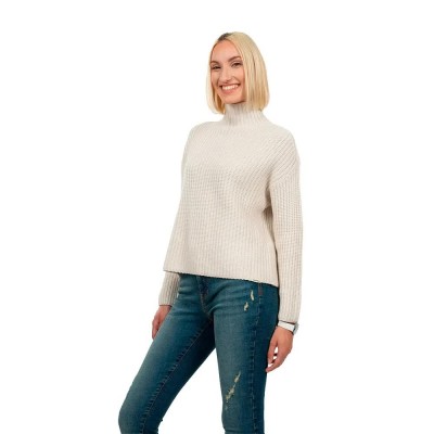 блуза,дамски,пуловери,дамски,плетени,дрехи,suri,frey,knitted,sfy,freyday,high,neck,sweater,beige,(beige)