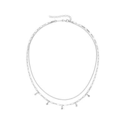 бижутерия,suri,frey,sfy,ivy,necklace,silver,(silber)