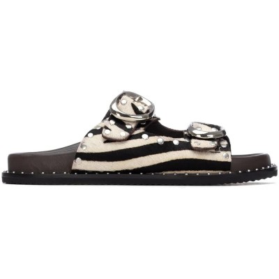 сандали,дамски,сандали,и,чехли,carmela,163056,sandals,black,(zebra)
