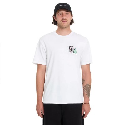 тениска,мъжки,тениски,дамски,тениски,volcom,aura,short,sleeve,t,shirt,white,(white)