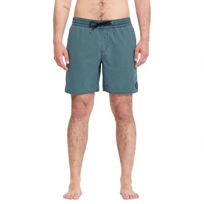 бански,гащета,мъжки,бански,костюми,volcom,center,17´´,swimming,shorts,blue,(tradewinds)