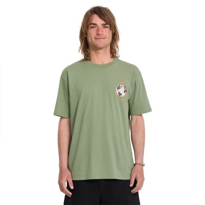 тениска,мъжки,тениски,дамски,тениски,volcom,globular,short,sleeve,t,shirt,green,(brolive)