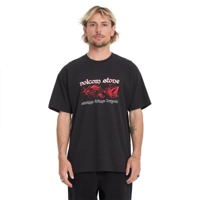 тениска,мъжки,тениски,дамски,тениски,volcom,ingrow,short,sleeve,t,shirt,black,(black)
