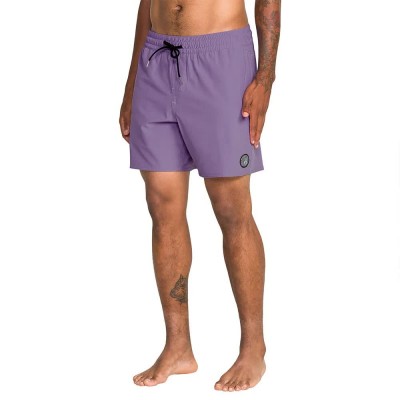 бански,гащета,мъжки,бански,костюми,volcom,lido,solid,16´´,swimming,shorts,purple,(violet)