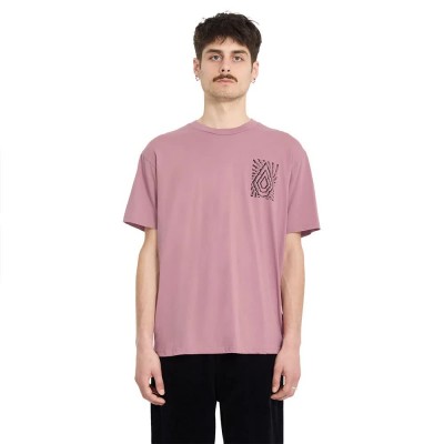 тениска,мъжки,тениски,дамски,тениски,volcom,radiaton,short,sleeve,t,shirt,pink,(stone,rose)