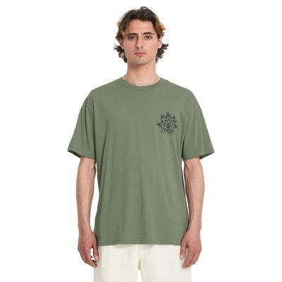 тениска,мъжки,тениски,дамски,тениски,volcom,remote,viewer,short,sleeve,t,shirt,green,(brolive)