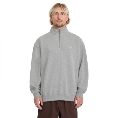 блуза,мъжки,пуловери,volcom,single,stone,half,zip,sweatshirt,grey,(heather,grey)