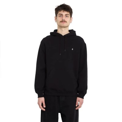 суичър,мъжки,пуловери,volcom,single,stone,hoodie,black,(black)