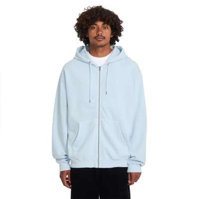 блуза,мъжки,пуловери,volcom,single,stone,tw,full,zip,sweatshirt,blue,(light,blue,acid)