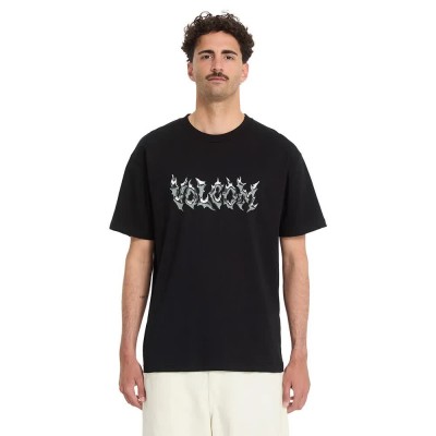 тениска,мъжки,тениски,дамски,тениски,volcom,slag,short,sleeve,t,shirt,black,(black)