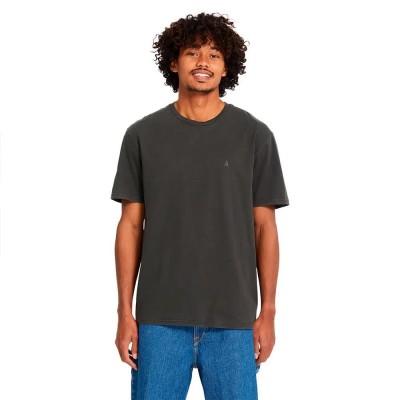 тениска,мъжки,тениски,дамски,тениски,volcom,solid,stone,short,sleeve,t,shirt,black,(black)