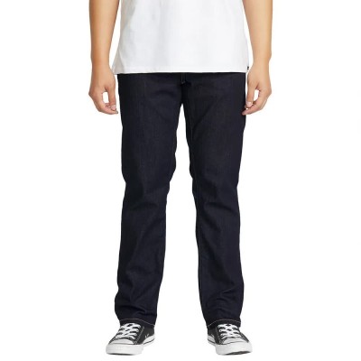 дънки,мъжки,панталони,дамски,панталони,volcom,solver,jeans,black,(rinse)