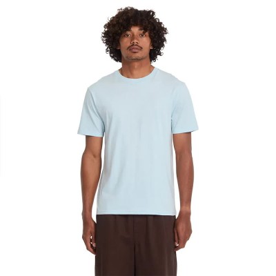 тениска,мъжки,тениски,дамски,тениски,volcom,stone,blanks,short,sleeve,t,shirt,blue,(light,blue,acid)
