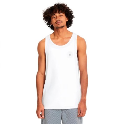 тениска,мъжки,тениски,дамски,тениски,volcom,stone,blanks,sleeveless,t,shirt,white,(white)