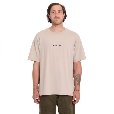 тениска,мъжки,тениски,дамски,тениски,volcom,stone,short,sleeve,t,shirt,beige,(bark,brown)