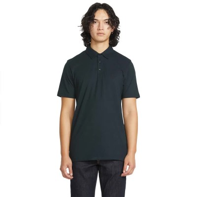 дамски,блузи,с,яка,мъжки,блузи,с,яка,volcom,wowzer,short,sleeve,polo,black,(black)