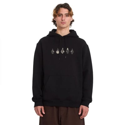 суичър,мъжки,пуловери,volcom,watanite,hoodie,black,(black)