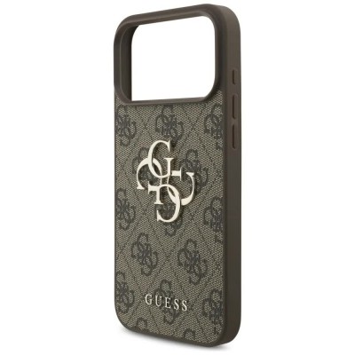 други,аксесоари,guess,strap,classic,logo,iphone,17,pro,max,phone,case,4g,brown,(brown)