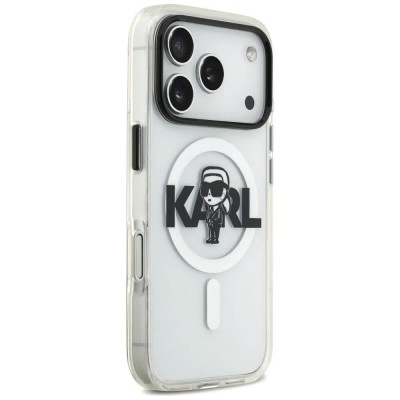 други,аксесоари,karl,lagerfeld,iml,karl,sketch,logo,magsafe,iphone,17,pro,phone,case,clear,(clear)