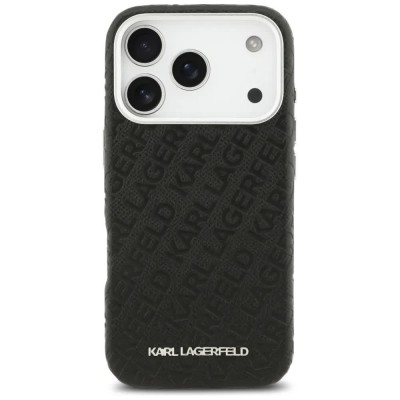 други,аксесоари,karl,lagerfeld,stamped,karl,magsafe,iphone,17,pro,phone,case,black,(black)